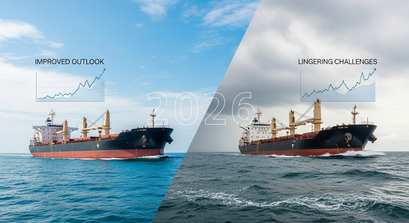 Media for Improved Outlook for Dry Bulk Shipping in 2026 with Lingering Challenges
