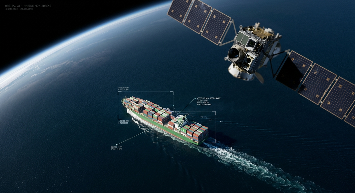 Media for New Horizons in Vessel Monitoring: Orbital AI Proves Effective in Maritime Surveillance