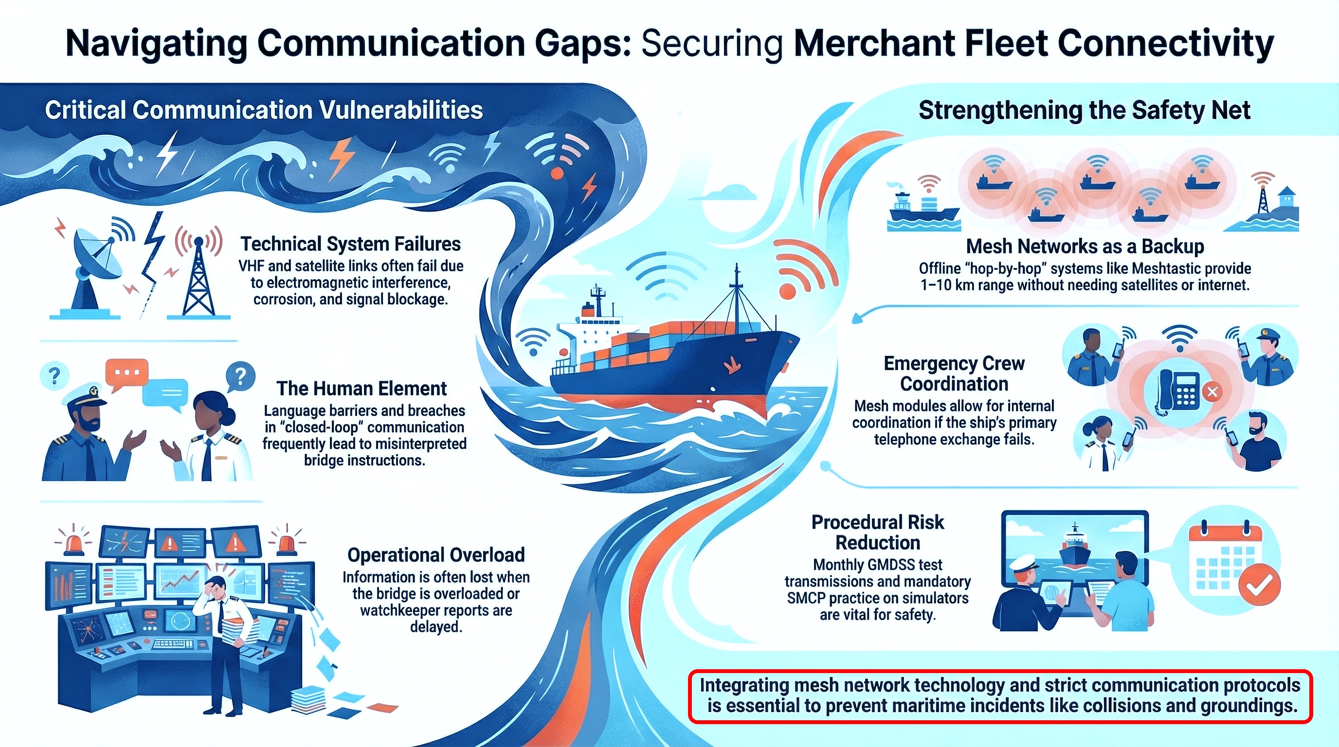 Media for Communication and Information Exchange Issues on Merchant Ships