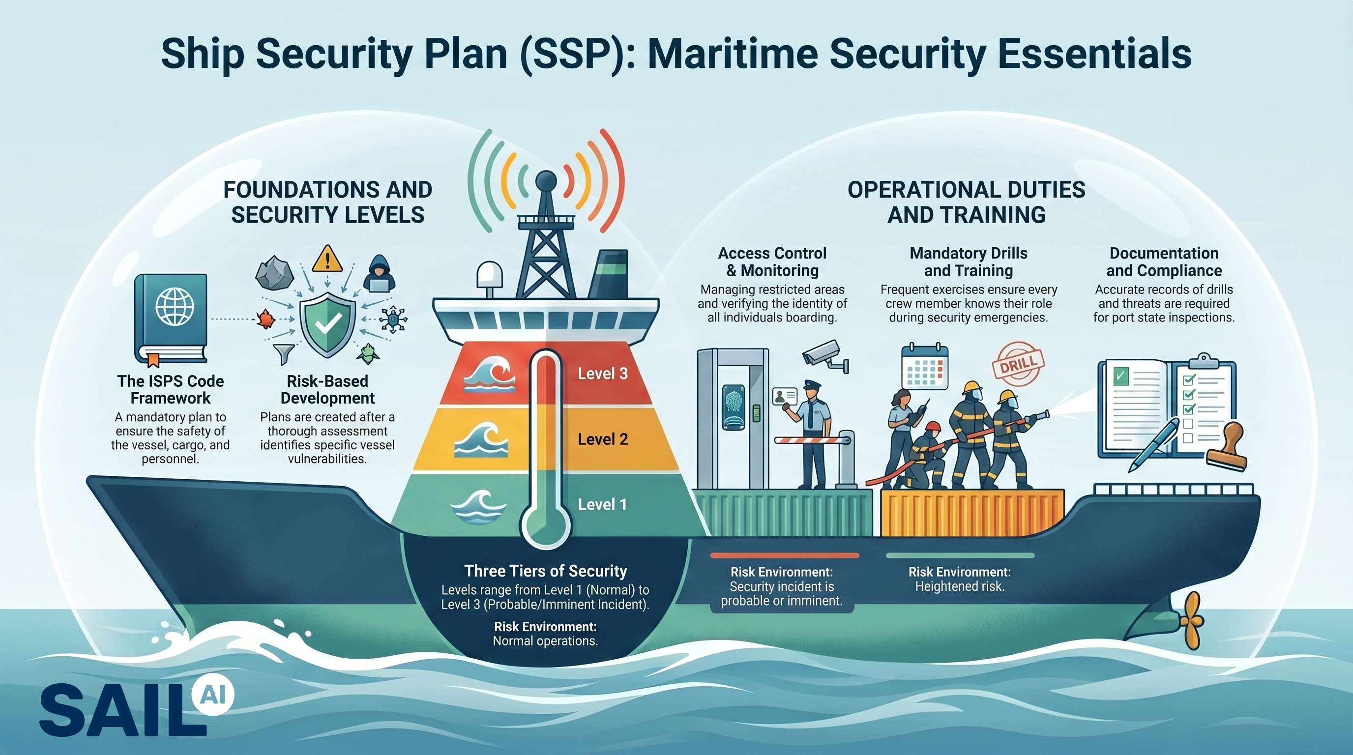Media for Comprehensive Guide to Ship Security Plans (SSP): Essential Training for Seafarers Introduction to Ship Security Management
