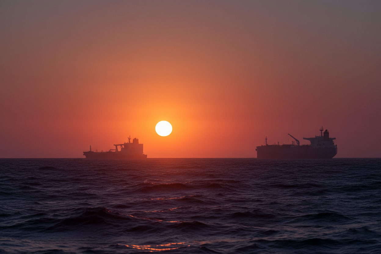 Media for Two US-Seized Venezuelan Oil Tankers Reappear Off Puerto Rico After Brief Disappearance