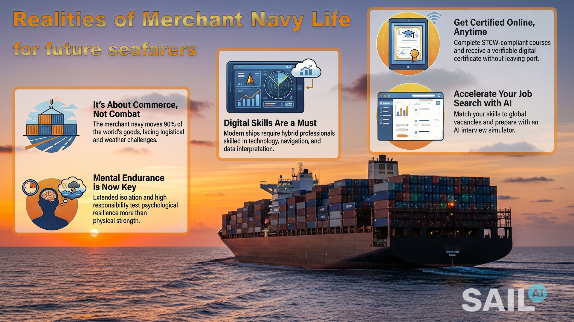 Media for Essential Facts Every Aspiring Seafarer Should Understand About a Career in the Merchant Navy