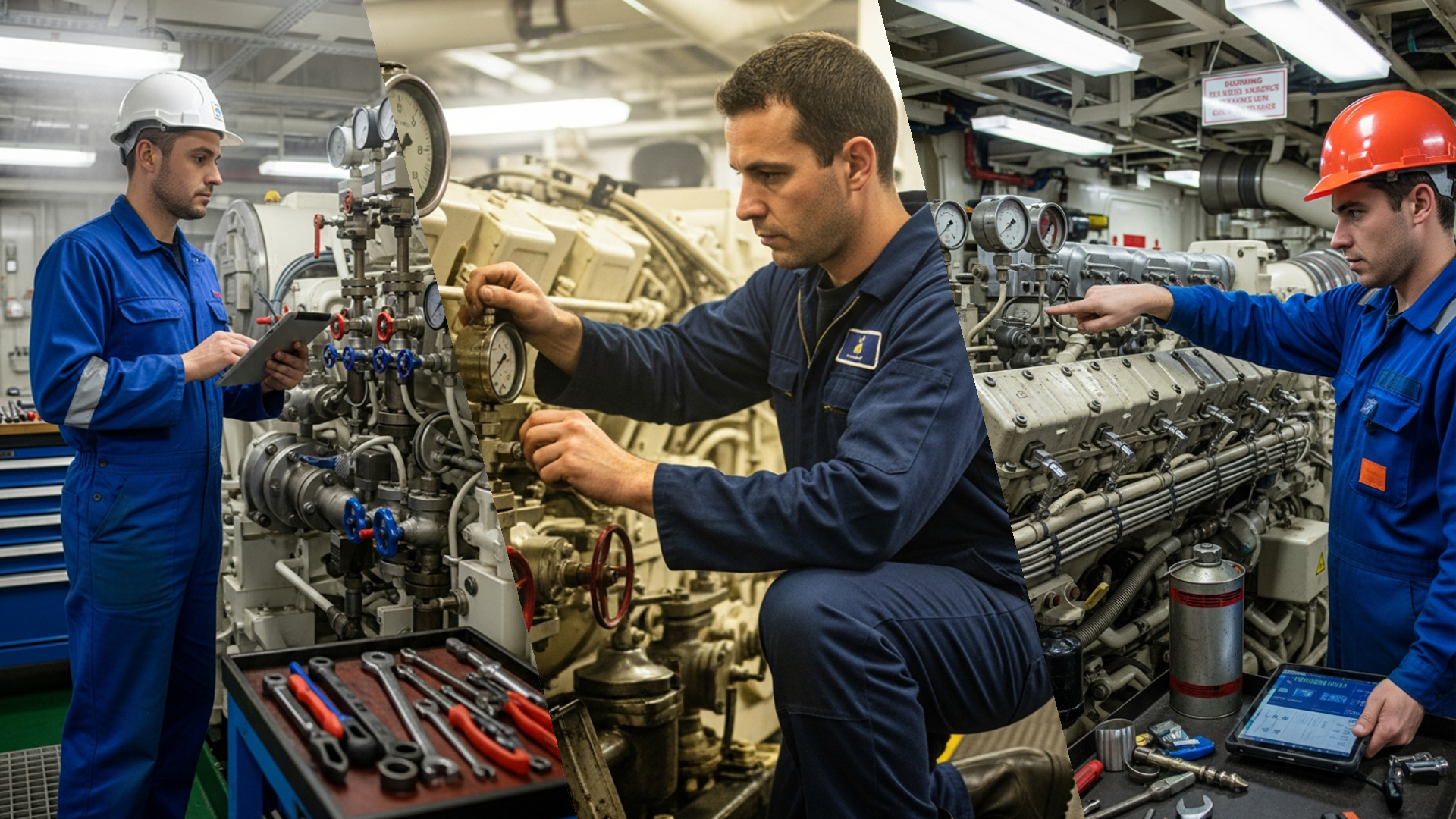 Media for Responsibilities of a Marine Engineer Officer on Merchant Ships