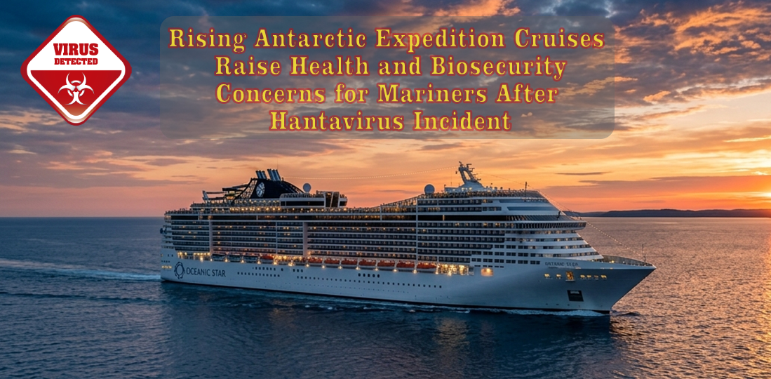 Media for Rising Antarctic Expedition Cruises Raise Health and Biosecurity Concerns for Mariners After Hantavirus Incident