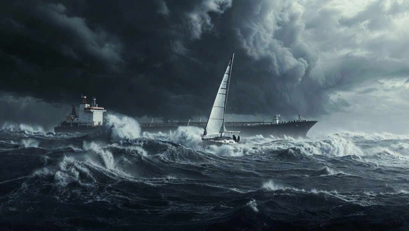 Media for Merchant Tanker Crew Performs Daring Rescue of Yacht Crew in Rough Seas off the Bahamas