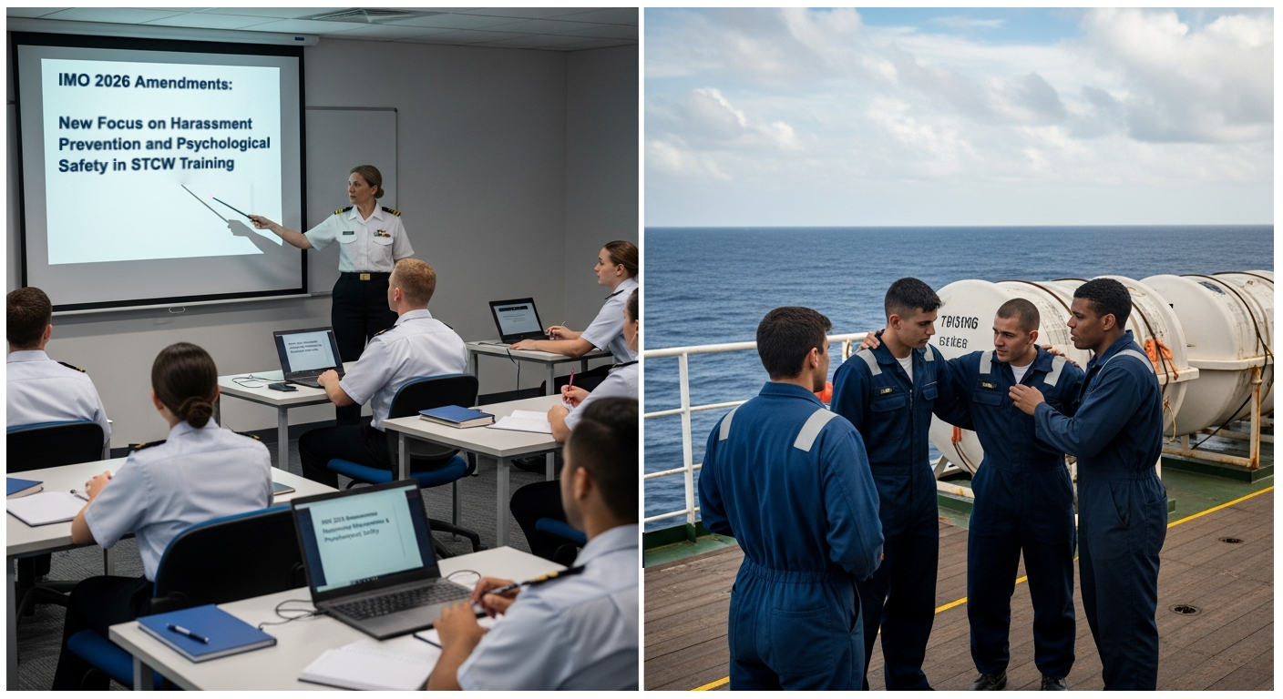 Media for IMO 2026 Amendments: New Focus on Harassment Prevention and Psychological Safety in STCW Training